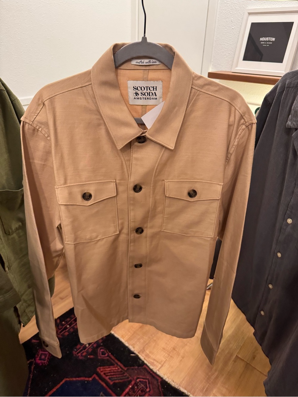 Scotch & Soda Canvas Shirt Jacket
